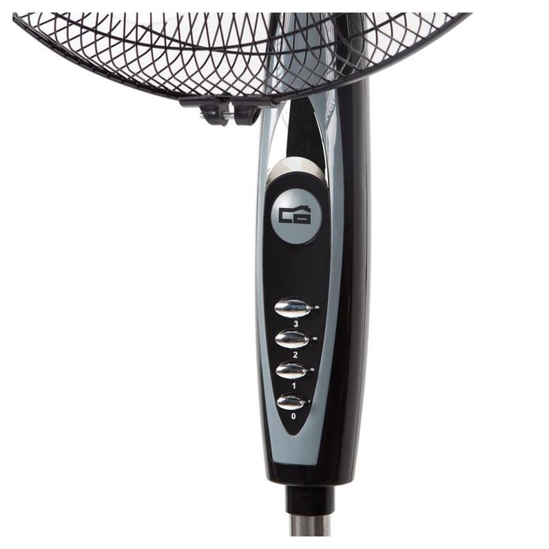 Ventilador de pie orbegozo sf 0148 50w aspas 40cm Depau Orbegozo SF 0148 Ventilador de pie oscilante, 3 niveles de